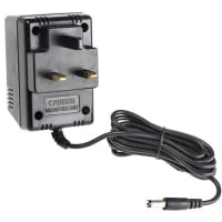 Power Supply Adapter 12VAC 400mA 5W 230VAC, 240VAC Type BRITÁNICO G Plug UL2468