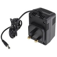 Adaptador 12V 1.6A 20W 230VAC, 240VAC tipo BRITÁNICO enchufe UL2468 de la fuente de alimentación de G