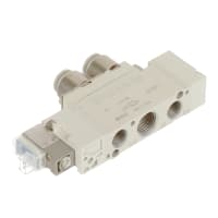 La válvula de solenoide, 2 coloca el solo 5 puerto, aire, 24 VDC, hilo de rosca de G, serie SY7000 | SMC