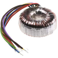 El transformador 30VA de Toroidal 2 hizo salir 115VAC, 230VAC x 2 primario 9VAC secundario
