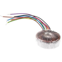 El transformador 50VA 2 de Toroidal hizo salir 115VAC, 230VAC primario 2 x 25VAC secundario