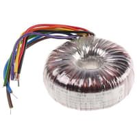 El transformador 160VA de Toroidal 2 hizo salir 115VAC 230VAC x 2 primario 12VAC secundario