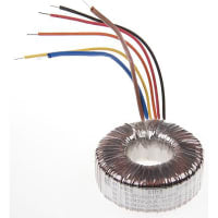 El transformador 80VA de Toroidal 2 hizo salir 230VAC x 2 primario 18VAC secundario