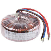 El transformador 150VA 1 de Toroidal hizo salir 230VAC 11.8VAC primario secundario