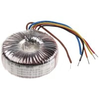 El transformador 160VA 2 de Toroidal hizo salir 230VAC primario 2 x 18VAC secundario
