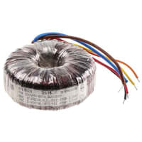 El transformador 160VA de Toroidal 2 hizo salir 230VAC x 2 primario 25VAC secundario