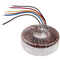 El transformador 225VA de Toroidal 2 hizo salir 230VAC x 2 primario 15VAC secundario