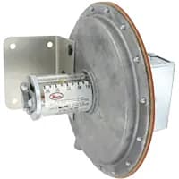 Interruptor de presión del diafragma, 0.05-0.25 " w.c., SPDT, 15A, 120-480 VAC, 1/8 " NPT