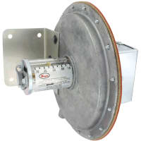 Interruptor de presión del diafragma, 0.20-1.0 " w.c., SPDT, 15A, 120-480 VAC, 1/8 " NPT