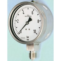 Tamaño positivo análogo G 1/ de la conexión de la entrada 10bar del fondo de la galga de presión2