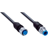 Cordset, cables de la conexión, YF2A18-C60UA5M2A18
