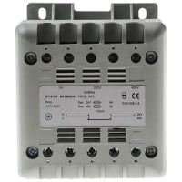 Estruendo montaje en riel 60Hz del transformador 230VAC/400VAC 24VAC 100VA del panel de control