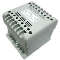 Montaje 60Hz del carril del estruendo del transformador 230VAC/400VAC 24VAC 160VA del panel de control