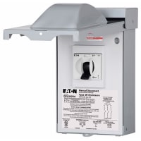 Desconexión Del Aire Acondicionado, Trifásica, 60 Amperio Non-Fuse