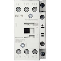 Los AHORROS de ESPACIO, NEMA CLASIFICAN 0 CONTINUADO, 120V BOBINA, 1NO AUXILIAR.