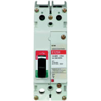 EG. bkr w/collars de 2P 15A 18kA y hdwr del mtg