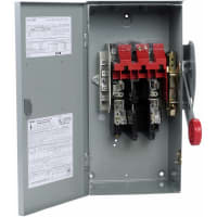 Nema fusible 3R de 30A/2P HD interruptor de seguridad 240V