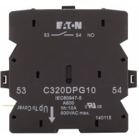 CONTINUADO AUX. 1NO-NC PARA DP 90A CONTINUADO NO PARA LOS CONTACTORES de la SERIE F1