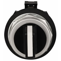Interruptor de 3-Pos Sel, perilla negra mantenida, With2No