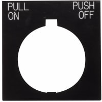 parada de emergencia redonda de los 70Mm “