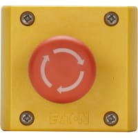 ESTACIÓN de CONTROL TWIST-RELEASE E-STOP 1NO