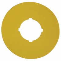 los 60Mm redondos E-Paran el espacio en blanco de la placa de leyenda