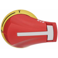 Manija de la pistola, rojo, tamaño 1, Nema4/4X, para la operación delantera