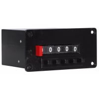 Contador predeterminado eléctrico del montaje del panel del dígito de 5, 24VDC