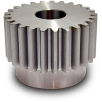 El engranaje de estímulo, ángulo de la presión de 20.0*, DP de 10, dientes de 28, 1 " acabó el alesaje