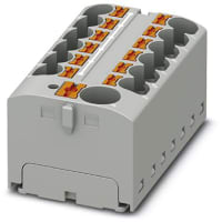 Bloque de terminales, PTFIX 10/12X4 GY