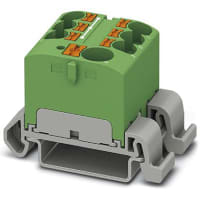 Bloque de terminales, PTFIX 10/6X4-NS35A GN