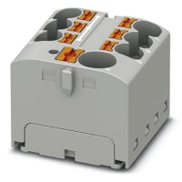 Bloque de terminales, PTFIX 10/6X4 GY