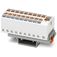Bloque de terminales, PTFIX 10/18X4-NS35 WH