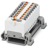 Bloque de terminales, PTFIX 10/18X4-NS35A WH
