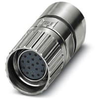 Connector de Circular, connector cable, M23-17S1N8A80DU