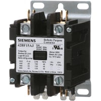Contactor definido del propósito, 2-Pole, 30A, 24VAC bobina, serie 42 de la clase