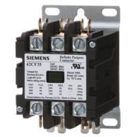Contactor definido del propósito, 3-Pole, 40A, 208-240VAC bobina, serie de la clase 42