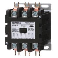 Contactor definido del propósito, 3-Pole, 50A, 110-120VAC bobina, serie de la clase 42