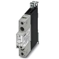 Contactor, de estado sólido, monofásico, 24 VDC, 30A, interruptor cero del voltaje