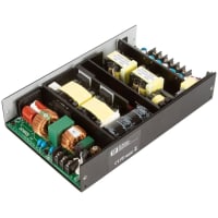 Fuente de Alimentación, CA-CC, ITE, Médica, 600W, 24V @25A, Entrada 90-264V, Serie UCH600