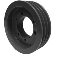 La polea del V-Belt, polea acanalada, alesaje SF, 3V correa, 3 del buje acanala, hierro fundido