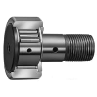 Cam Follower, Crowned, 52m m Roller DIA, 24m m Roller W, 20m m Stud DIA, 40.5m m Stud L,