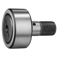 Seguidor de leva, plano, diámetro del rodillo de 40m m, rodillo W, diámetro del perno prisionero de 18m m, perno prisionero L de 20m m de 36.5m m,