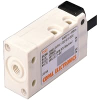 Swtch de Pres, 0~100kPa, galga, NPN, non-crsv, outpt del hyst del adjst y outpt análogo, R1/