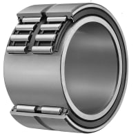 Tipo trabajado a máquina cojinete de rodillo de aguja, con el sello, con el anillo interno