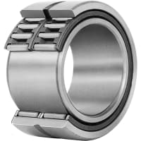 Cojinete de rodillo de aguja con la jaula separable con el anillo interno