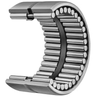 Tipo trabajado a máquina cojinete de rodillo de aguja, sin anillo interno