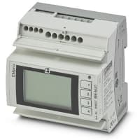 El metro de la energía, Dinar-monta w/display, Modbus TCP, RESTO API, entrada de Rogowski