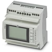 El metro de la energía, Dinar-monta w/display, Modbus TCP + RTU, RESTO API, entrada de CT