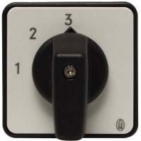 Interruptores de paso, T0, 20 A, montaje rasante, 2 unidad del contacto
